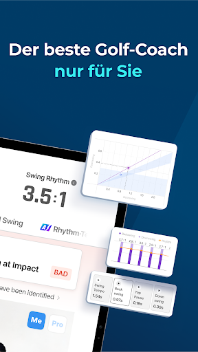 GolfFix KI Golf Coach, Analyse Screenshot