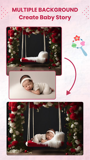 Captura de pantalla de Baby Month Photo Editor Frame