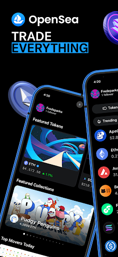 Captura de pantalla de OpenSea: Trade Crypto & NFTs