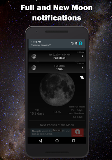 Captura de pantalla de Moon Phase Calendar