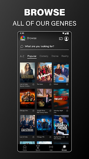The NBC App - Stream TV Shows screenshot