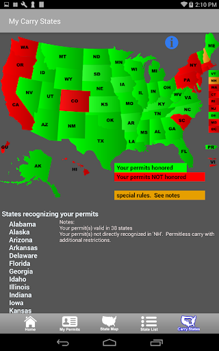 CCW – Concealed Carry 50 State screenshot