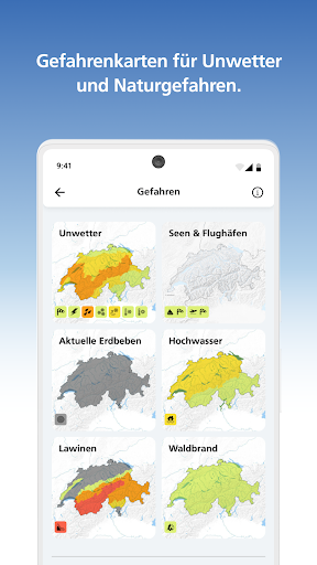 MeteoSwiss Screenshot
