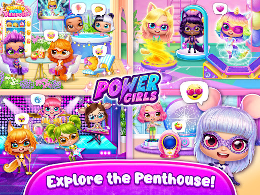 Captura de pantalla de Power Girls - Fantastic Heroes