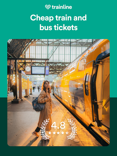 Trainline: Train travel Europe screenshot