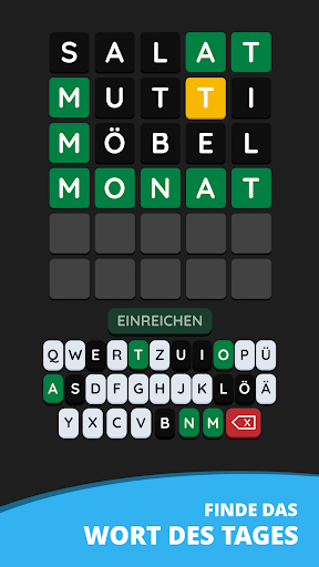 Wordling! Wortherausforderung Screenshot