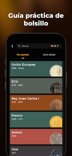 Captura de pantalla de CoinSnap - Valores de Monedas