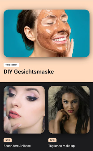 Hautpflege und Gesichtspflege Screenshot