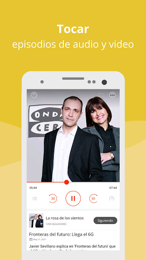 Captura de pantalla de Podcast Player-Podbean