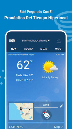 Captura de pantalla de Radar por WeatherBug
