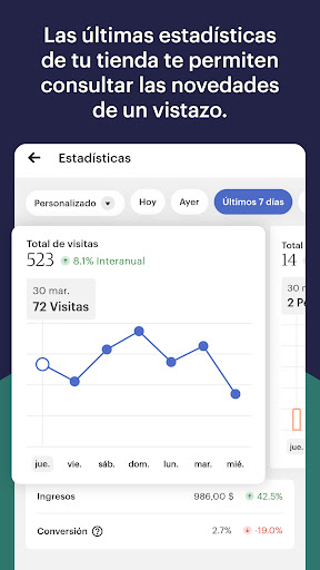 Captura de pantalla de Etsy Seller: tu tienda