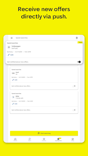 AutoScout24: Automobile market screenshot