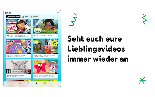 YouTube Kids Screenshot