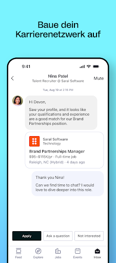 Handshake Jobs & Karriere Screenshot