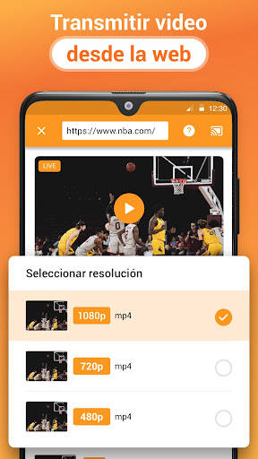 Captura de pantalla de Transmitir a Smart TV, TV Cast
