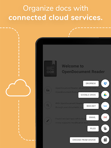 Captura de pantalla de OpenDocument Reader Pro