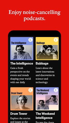 Captura de pantalla de The Economist - World News
