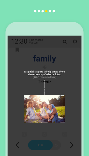 Captura de pantalla de WordBit Inglés