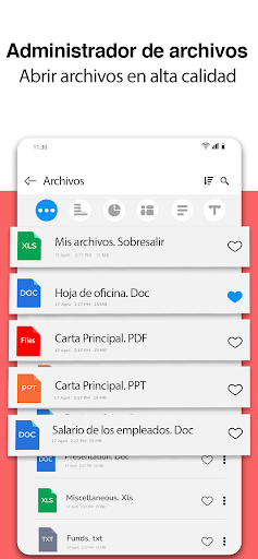 Captura de pantalla de Lector de todos los documentos
