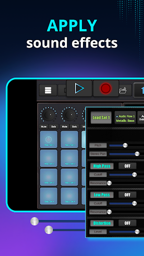 Captura de pantalla de Creador de Musica Dubstep