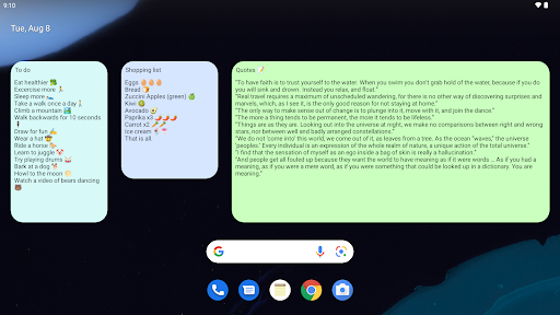 Notepad - simple notes screenshot