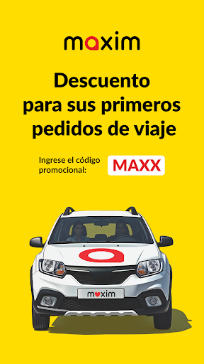 Captura de pantalla de maxim — viajes & envíos
