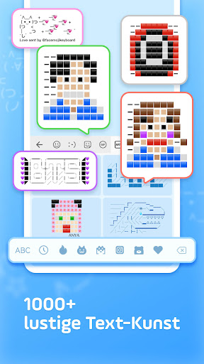 Facemoji-Tastatur Emoji&Design Screenshot