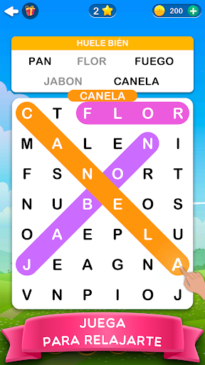 Captura de pantalla de Word Search 2: Sopa de letras