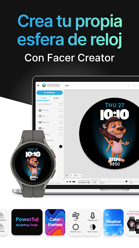 Captura de pantalla de Esferas de reloj by Facer