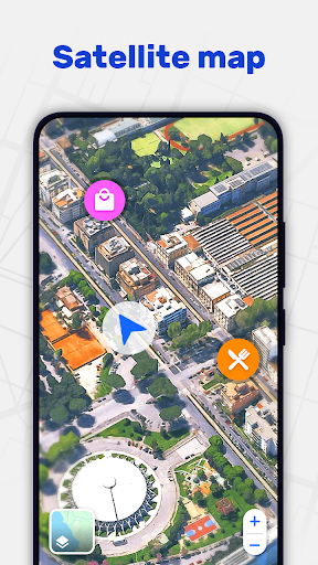GPS Karten, Verkehr navigation Screenshot
