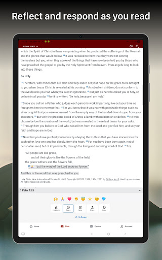 Bible Gateway screenshot