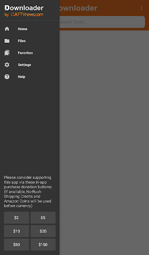 Captura de pantalla de Downloader by AFTVnews