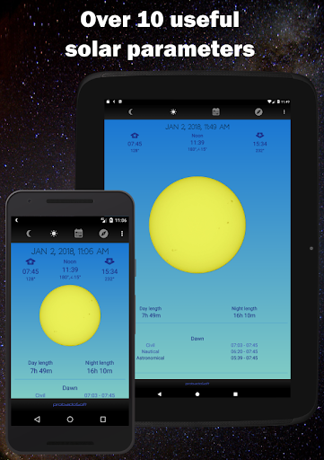 Captura de pantalla de Moon Phase Calendar