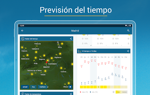 Captura de pantalla de Tiempo & Radar
