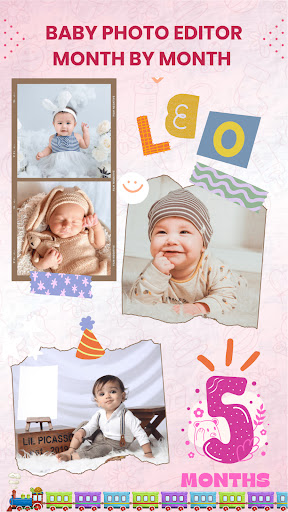 Captura de pantalla de Baby Month Photo Editor Frame