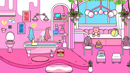 Tizi Town - Pink Home Decor screenshot