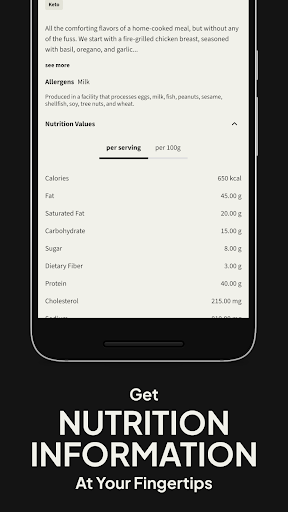 Captura de pantalla de Factor_ Prepared Meal Delivery