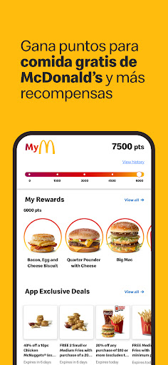 Captura de pantalla de McDonald's