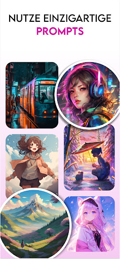 Genie: Anime-KI-Kunstgenerator Screenshot