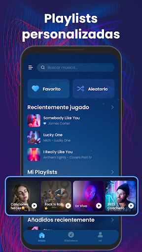 Captura de pantalla de Reproductor de Música y MP3