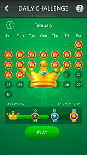 Captura de pantalla de Solitaire Classic Card