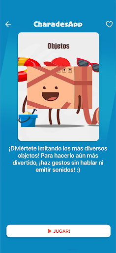 Captura de pantalla de Charadas y Mimica: CharadesApp