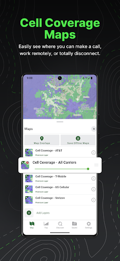 Captura de pantalla de Gaia GPS (Mapas Topográficos)