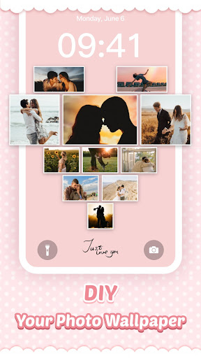 Captura de pantalla de Pink Cute Hippo Teclado