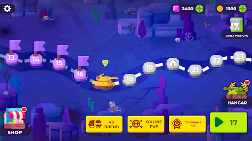 Captura de pantalla de Tank Stars – Fun Military Game