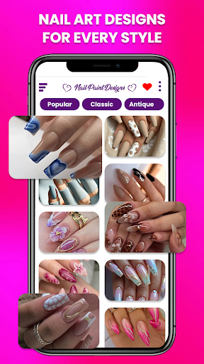 Captura de pantalla de Diseño de uñas esmalte de uñas