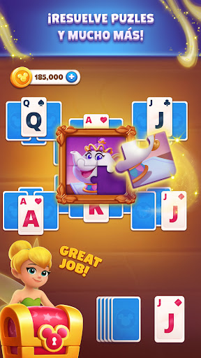 Captura de pantalla de Disney Solitaire