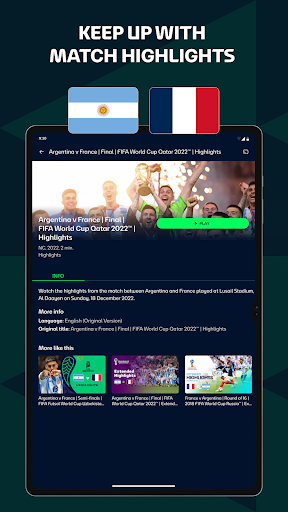 FIFA+ Stream Live Football TV screenshot