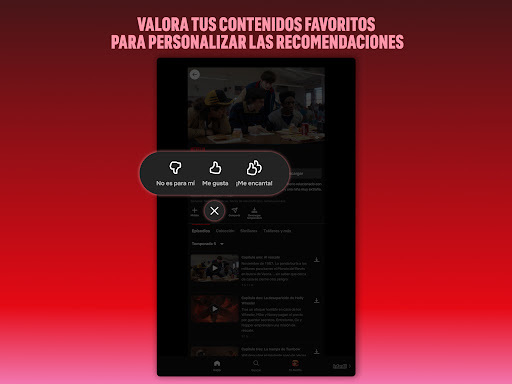 Captura de pantalla de Netflix