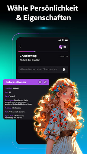 Weifu AI - KI Freundin Deutsch Screenshot